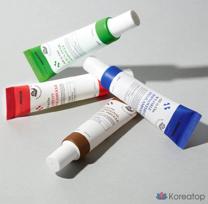 Ампула PAUL MEDISON All-in-One для разглаживания морщин с экстрактом слизи улитки, 1 шт., 30 мл