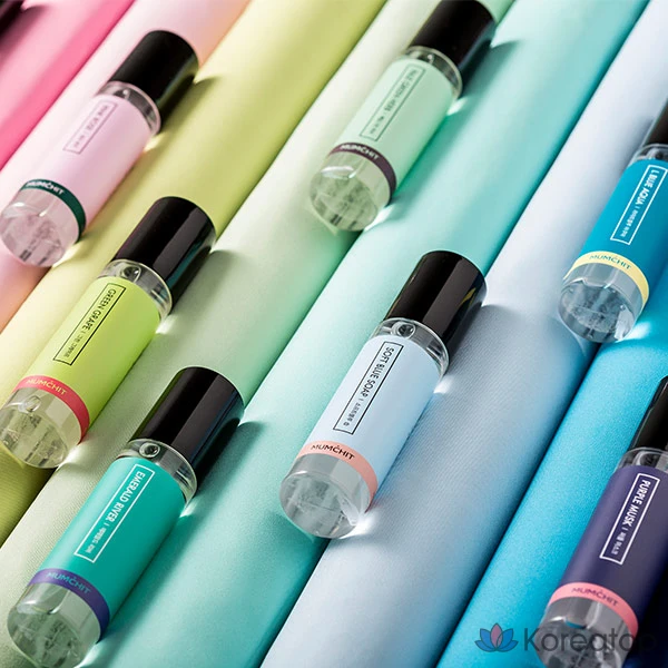 Парфюмерная композиция для тканей MUMCHIT Stop Fabric Perfume, цвет слоновой кости, масло ши, 70 мл, 1 шт.