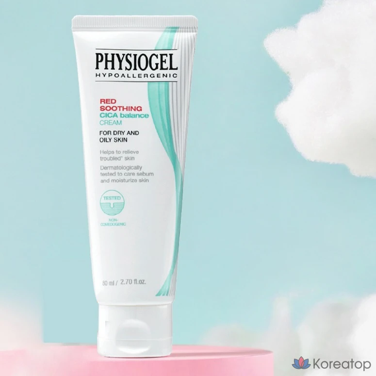 Успокаивающий крем Physiogel Red Soothing Cica Balance Cream, 80 мл, 1 шт.