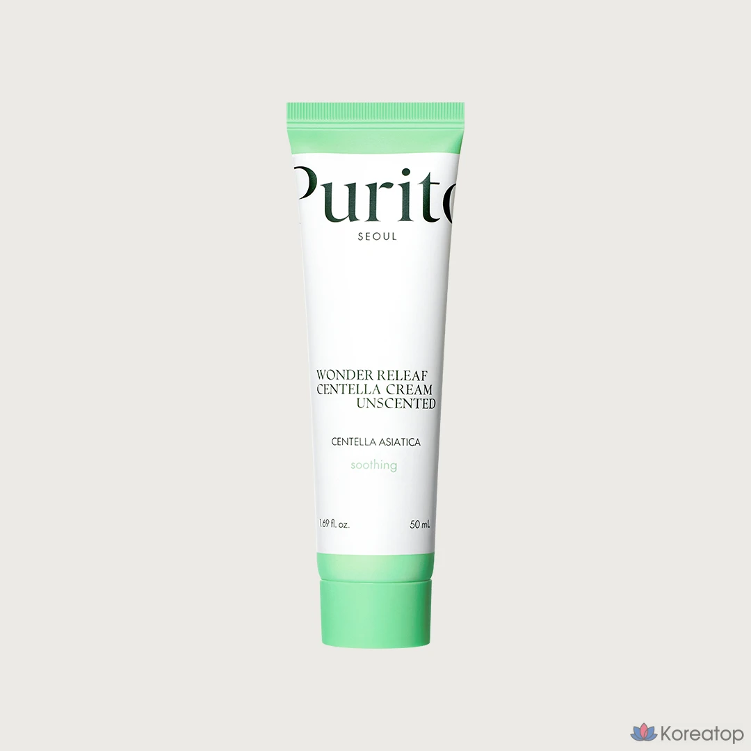 Крем Purito Seoul Wonder Relief с экстрактом центеллы, без запаха, 1 шт., 50 мл