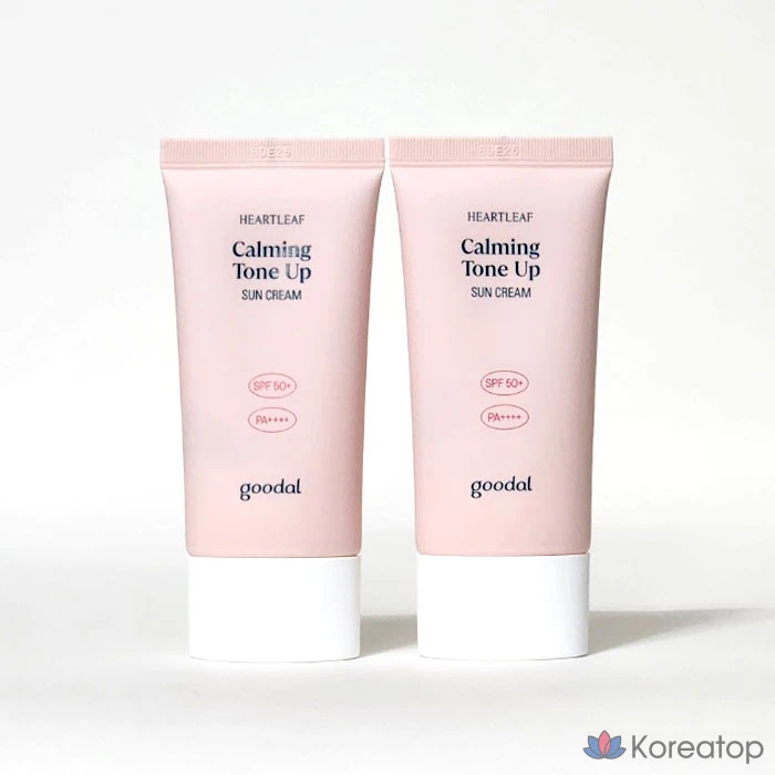 Успокаивающий увлажняющий солнцезащитный крем Goodal Clear Mugwort для всех типов кожи, для лица и тела, 1 шт., 100 мл