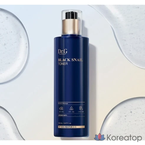 Подарочный набор для эластичности кожи DR.G Black Snail 150 мл + эмульсия 150 мл, 1 комплект