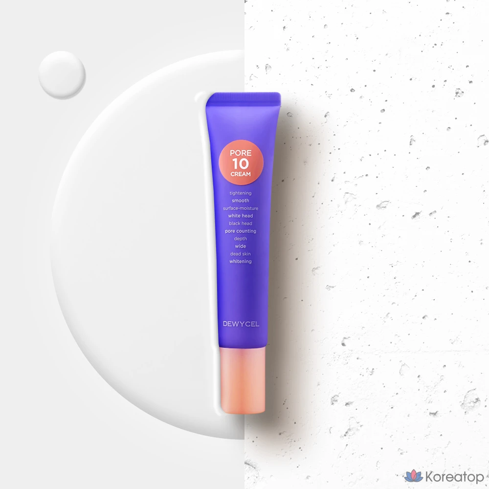 Крем для сужения пор DEWYCEL Pore Ten Cream Special Set (Full Size + Mini), 1 шт.