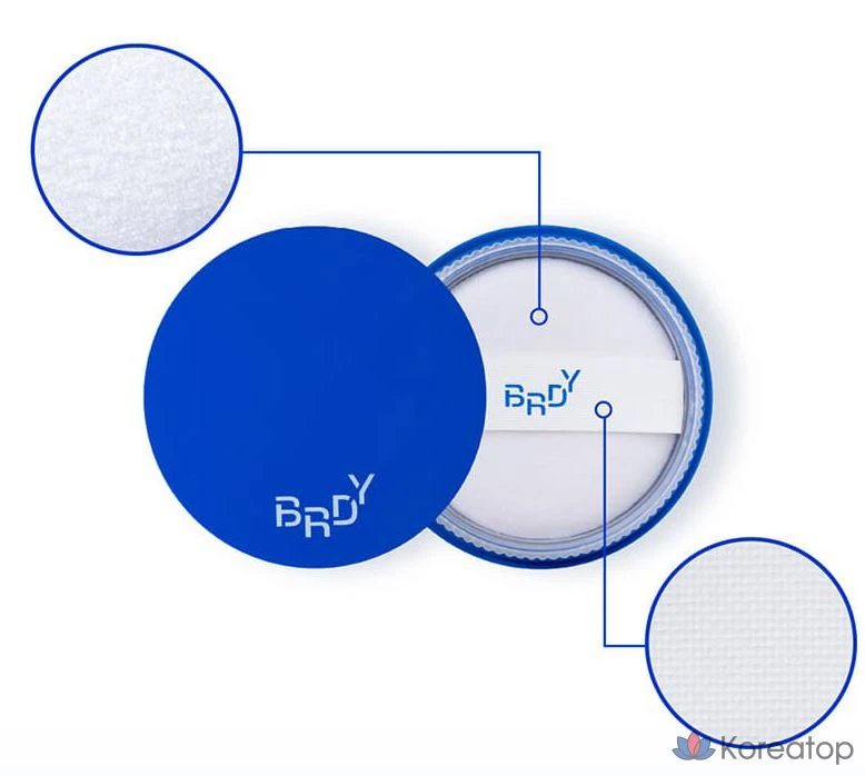 Мужская пудра для выравнивания кожного сала B.READY, 7 г, синяя, 1 шт., фото 4