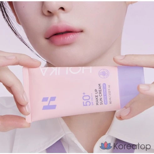 Holika Holika Make Up Sun Cream SPF 50+ PA++++ 60 мл — солнцезащитный крем-база под макияж с матовым финишем