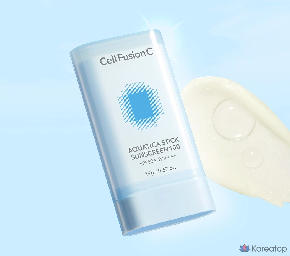 Солнцезащитный стик CELL FUSION C Aquatica Sunscreen Stick 100 SPF50+ PA++++, 19 г, 1 шт.