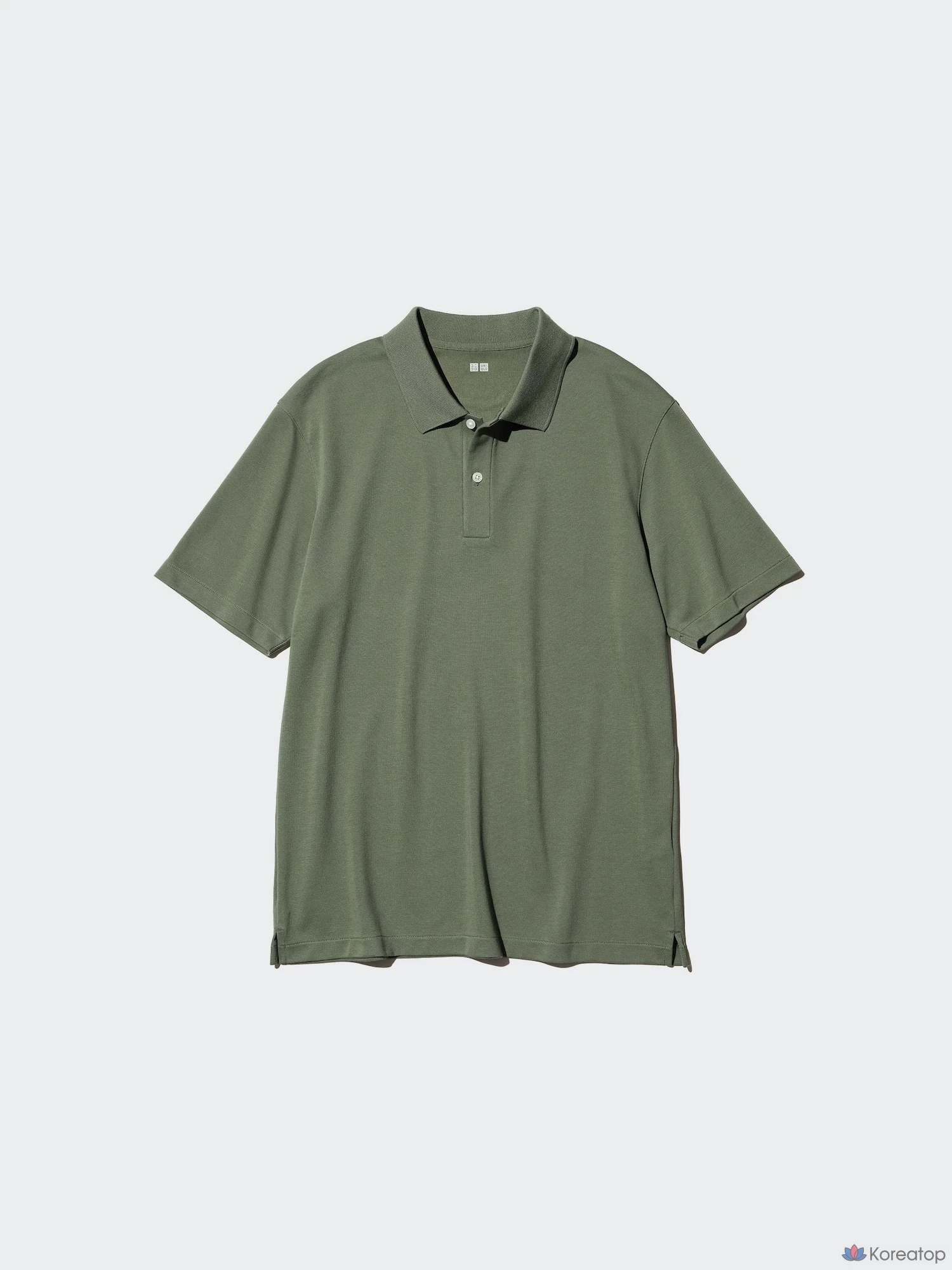 Поло Uniqlo AIRism Cotton Pique Polo Shirt