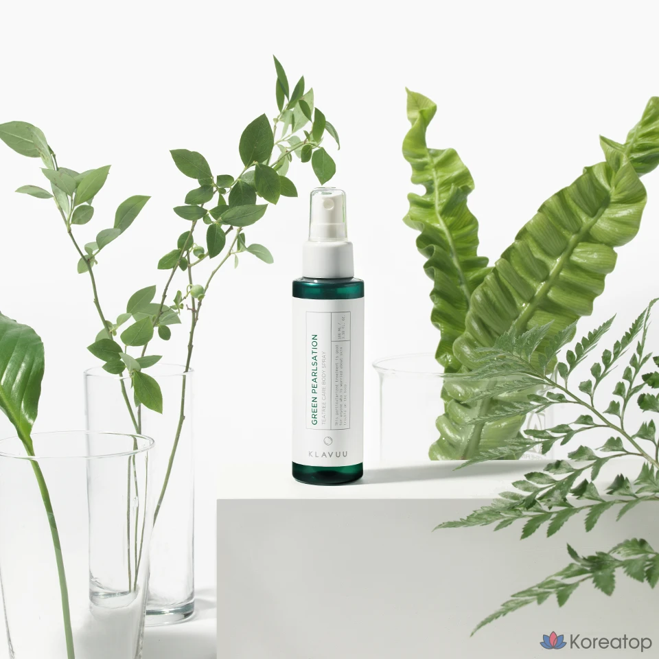 Спрей для тела Klavuu Green Pearlsation с маслом чайного дерева, 1 шт., 100 мл