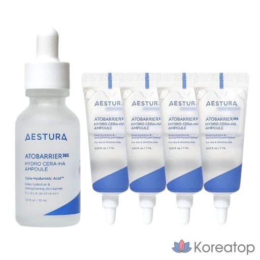 Estura Atobarrier 365 Cerahyal Moisture Ampoule 30мл+28мл, 1 шт., 30мл