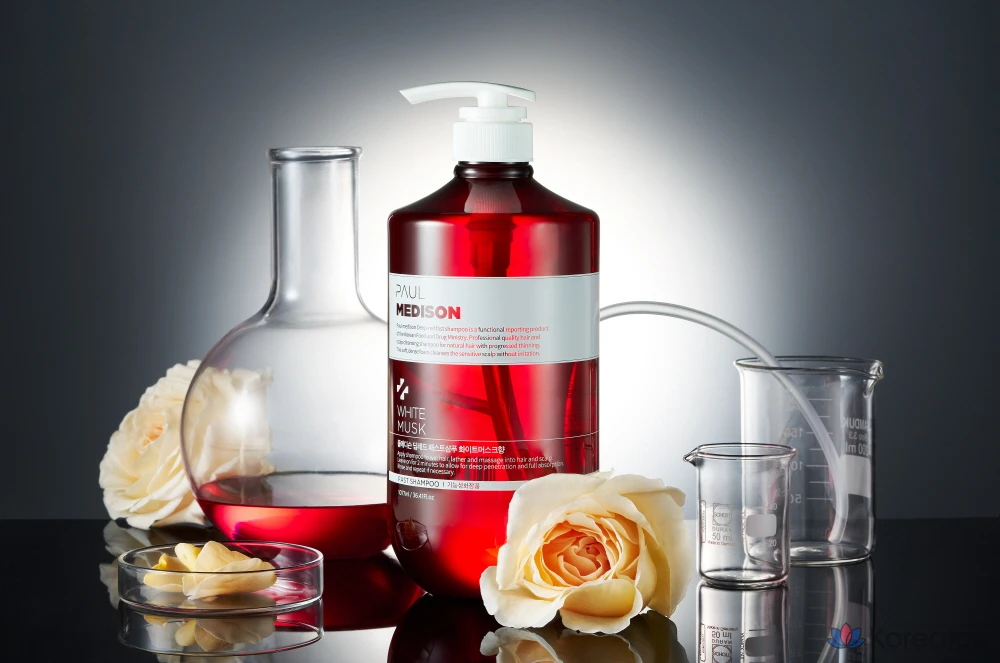 Шампунь PAUL MEDISON Deep Red Fast White Musk, 1,077 л, 1 шт.