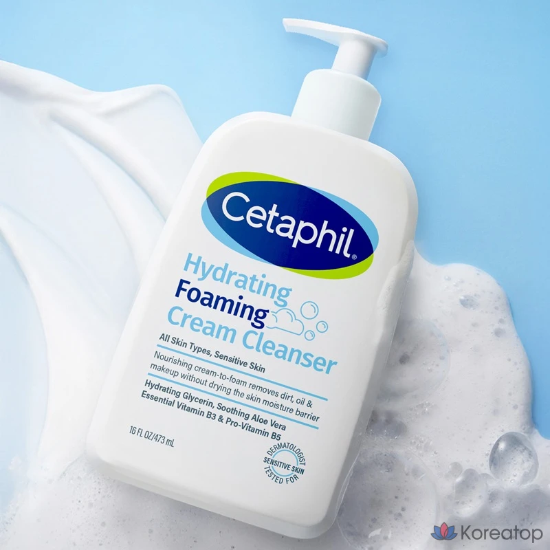 Увлажняющая пенка-крем для умывания Cetaphil, 473 мл, 1 шт., фото 4