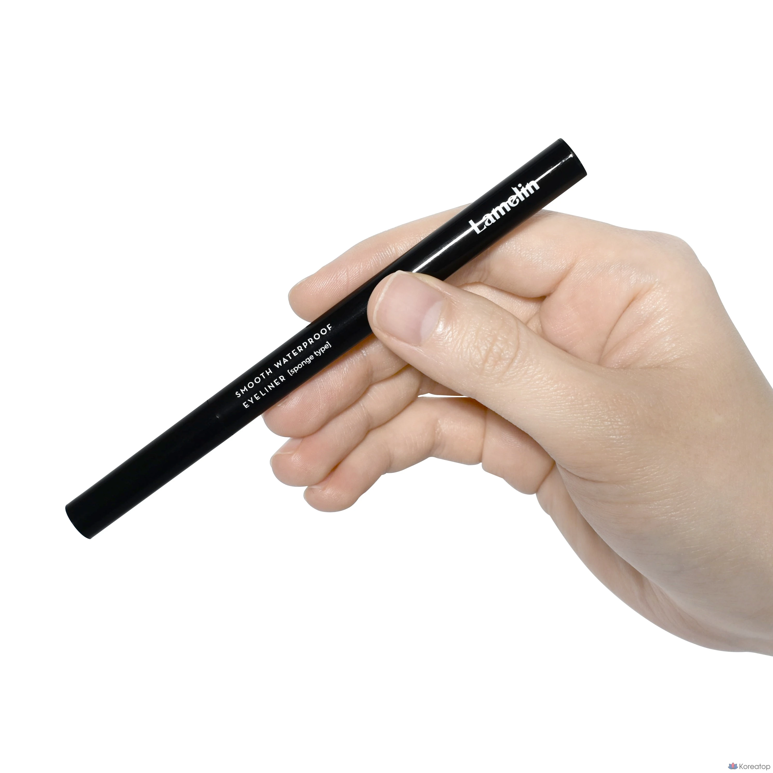 Водостойкая подводка для глаз Lamelin Smooth, 0,5 г, черная, 1 шт.