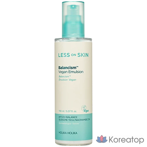 Holika Holika Less On Skin Balancing Vegan Cica Emulsion, 150 мл, 1 шт.