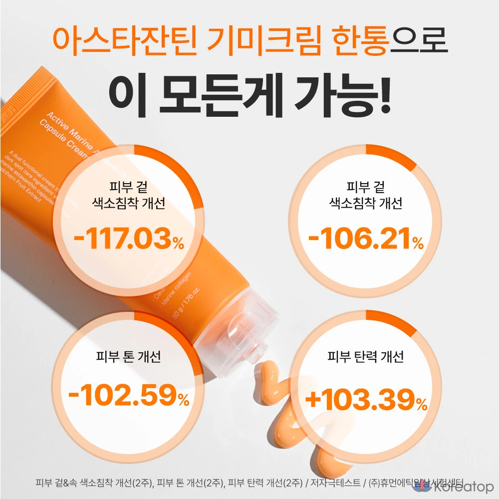 Крем Sungboon Editor Active Marine Astaxanthin Capsule Cream + Тканевая маска для лица, 150 г, 3 шт., фото 4