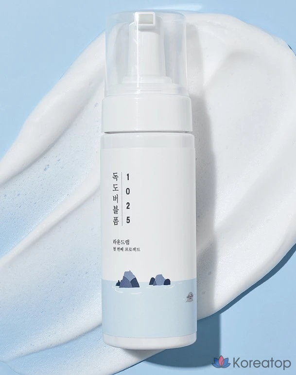 Очищающая пенка Round Lab 1025 Dokdo Bubble Cleansing Foam, 150 мл, 1 шт.