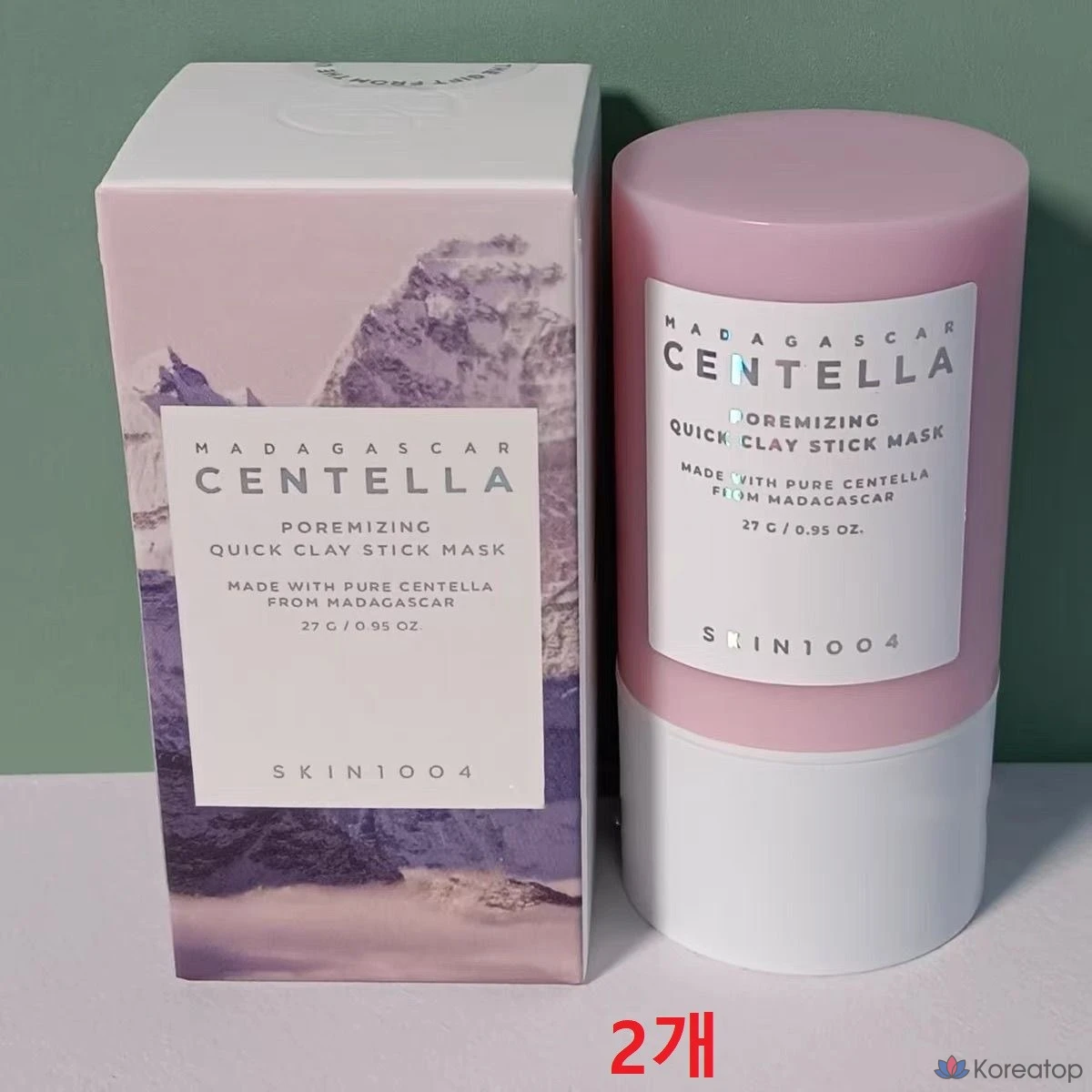 Глиняная маска-стик Skin1004 для сужения пор, 1 упаковка, 2 упаковки