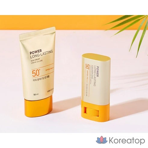 Солнцезащитный стик длительного действия The Face Shop Power SPF50+ PA++++
