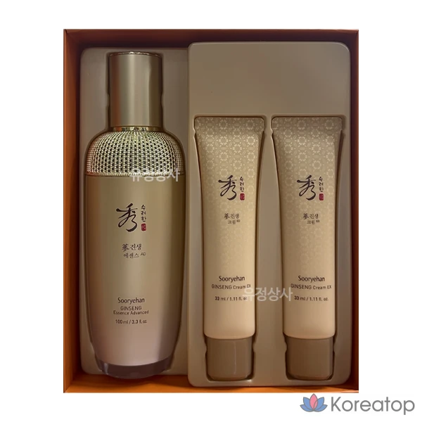 Набор для ухода Sooryehan Ginseng Essence Advanced, 100 мл, 1 шт.