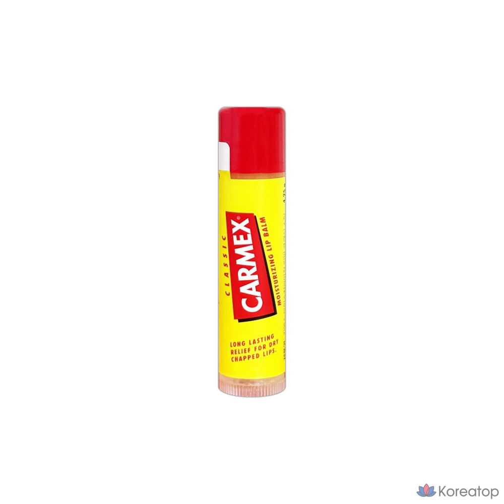 Увлажняющий бальзам для губ Carmex Classic Stick, без отдушек, 4,25 г, 1 шт.