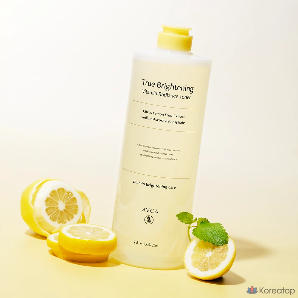 Тоник для лица AVCA True Brightening Vitamin Radiance, 1 л, 1 шт.