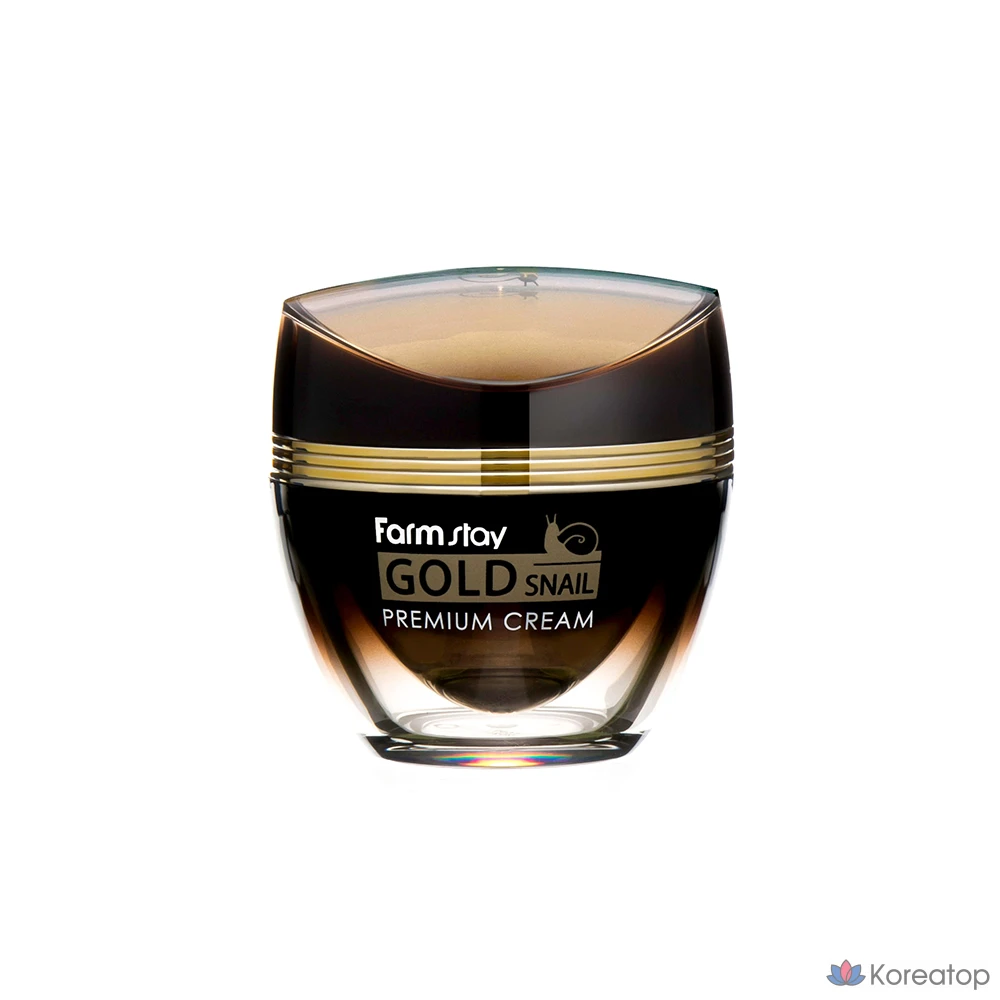 Крем для лица FarmStay Gold Snail Premium Cream, 50 мл, 1 шт.