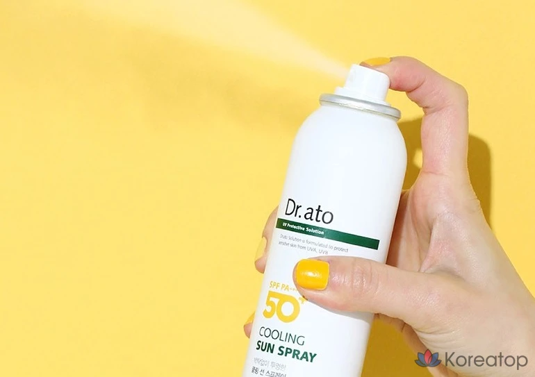 Солнцезащитный спрей Dr. Ato Cooling Sun Spray SPF50+ PA+++, 150 мл, 1 шт.
