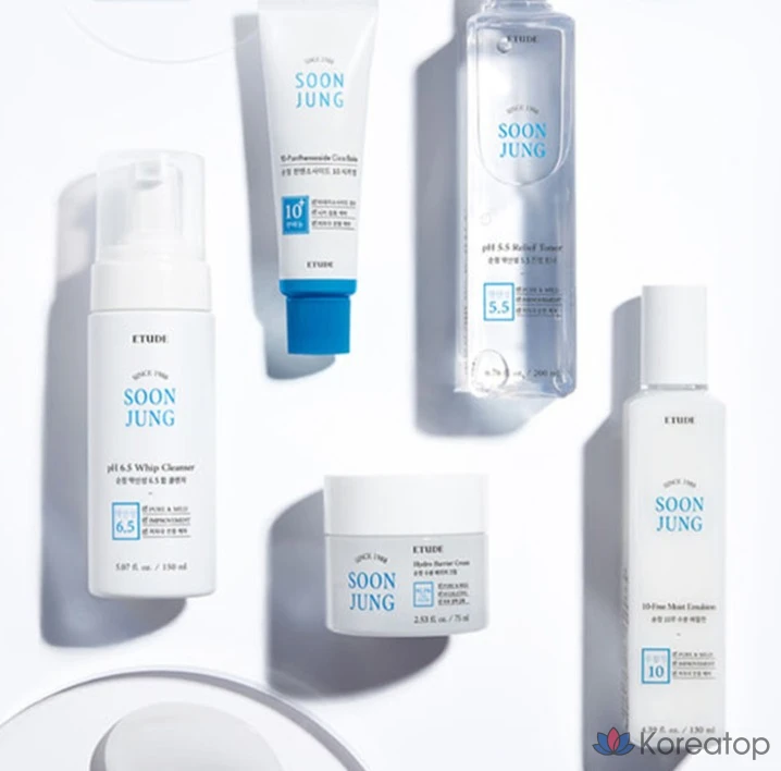 Увлажняющий защитный крем Etude House Soonjung, 130 мл, 1 флакон.