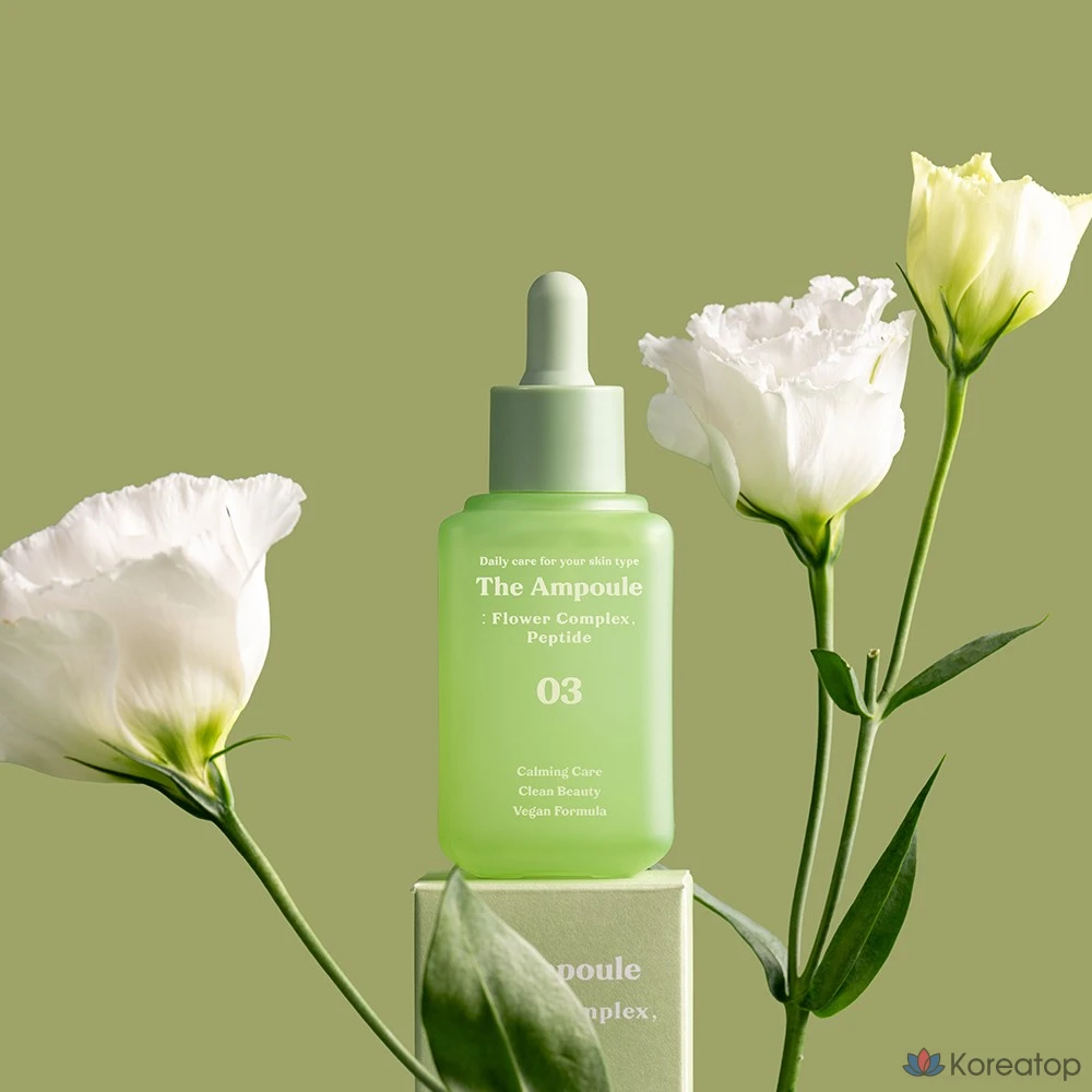 Сыворотка Dermashare The Ampoule Vegan Flower Complex Peptide Pore Elasticity Care Serum, 60 мл, 1 шт.