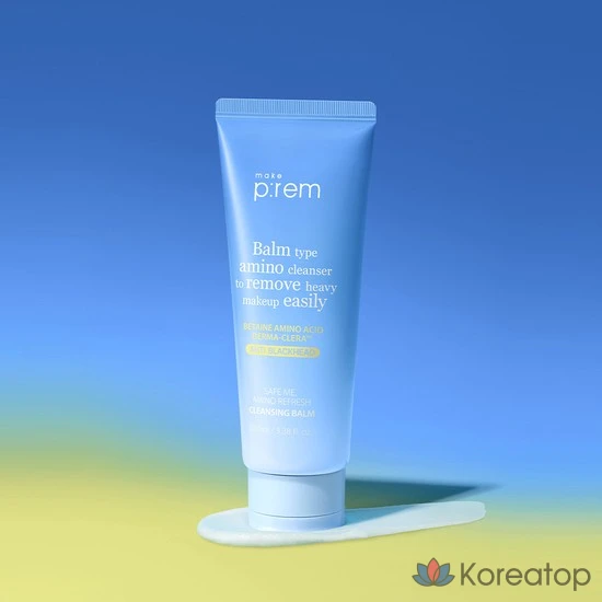 Освежающий очищающий бальзам MAKE P:REM Safe Me Amino, 100 мл, 1 шт.