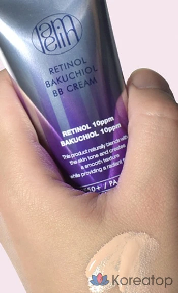 Lamelin Retinol Bakuchiol BB Cream SPF50+ PA++++, Бежевый, 50мл, 1 шт.