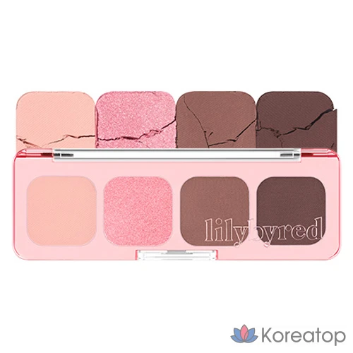 Палетка теней Lilybyred Mood It, 3 г, оттенок Cherry It, 1 шт.