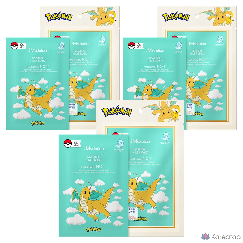 Набор масок JM Solution Pokemon Moa Seal NMF, 3 шт.