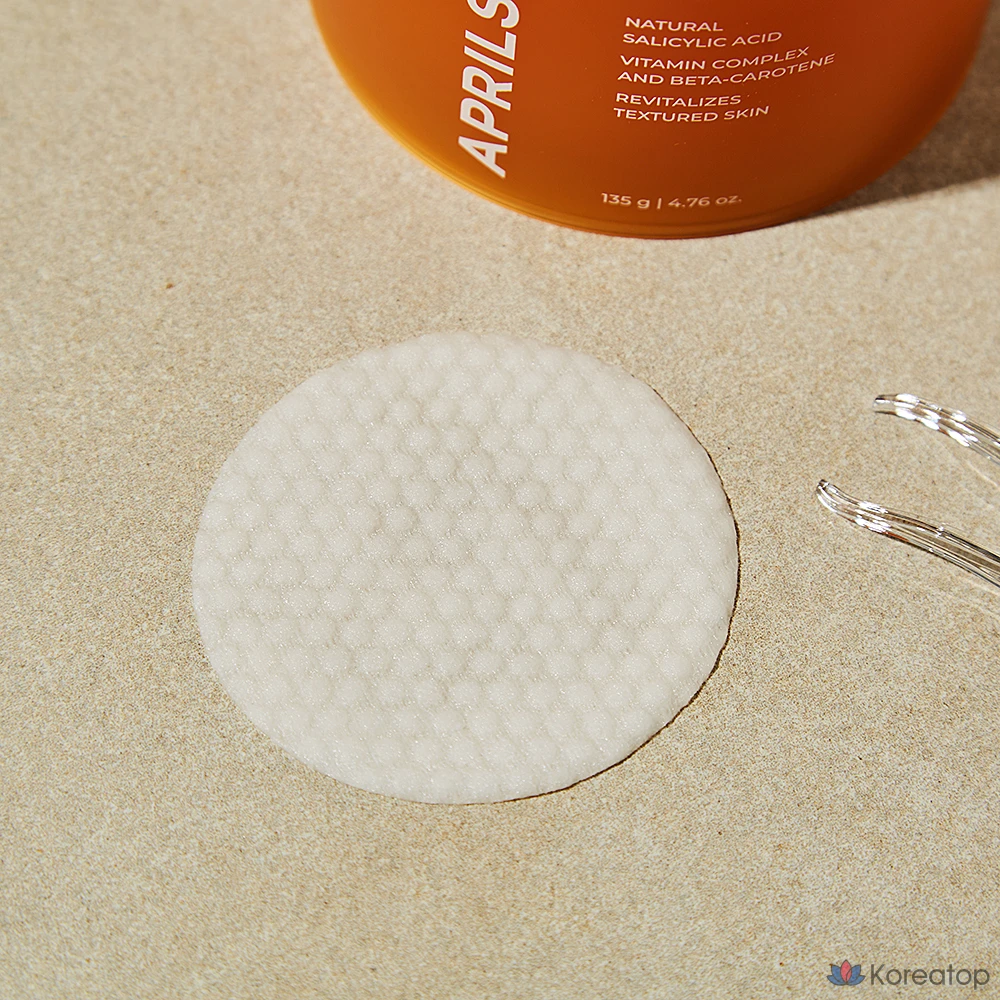 Пэды для лица APRILSKIN Carotene Clarifying Vita Pad, 135 г, 60 шт.