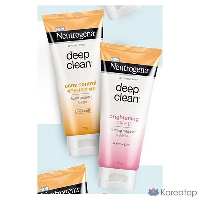 Пенка для умывания Neutrogena Deep Clean Brightening Foaming Cleanser, 175 г, 1 шт., фото 4