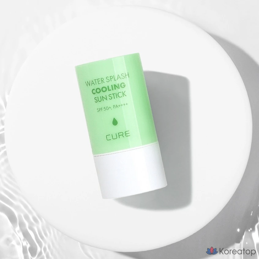Солнцезащитный стик KIM JEONG MOON Aloe Cure Water Splash Cooling Sun Stick SPF50+ PA++++, 100 мл, 23 г, 1 шт.
