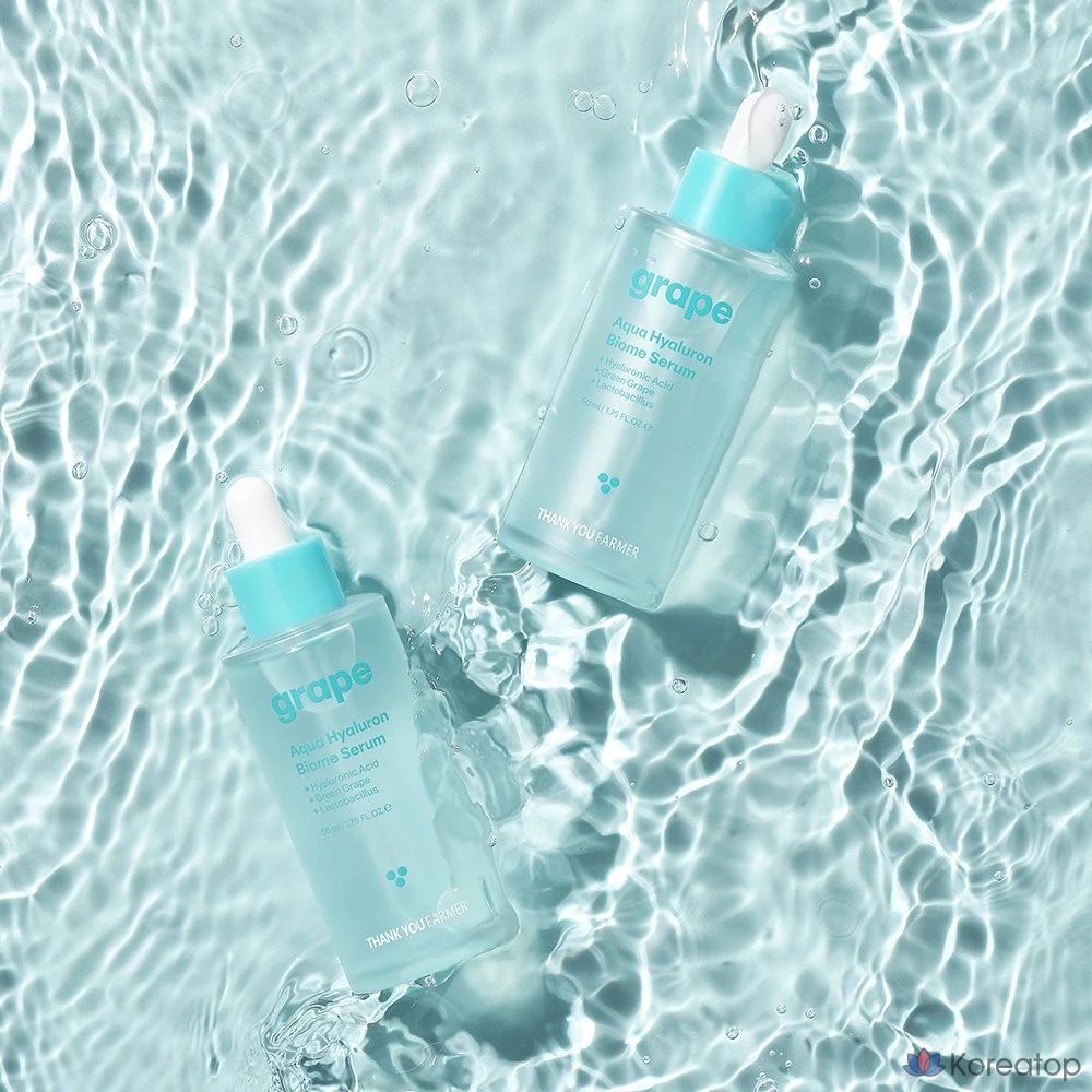 Сыворотка для тела Thank You Farmer Green Grape Aqua Biome Serum, 50 мл, 1 шт.