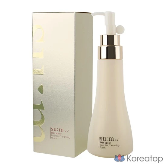 Очищающая пенка для лица Sum37 Skin Saver Essential, 250 мл