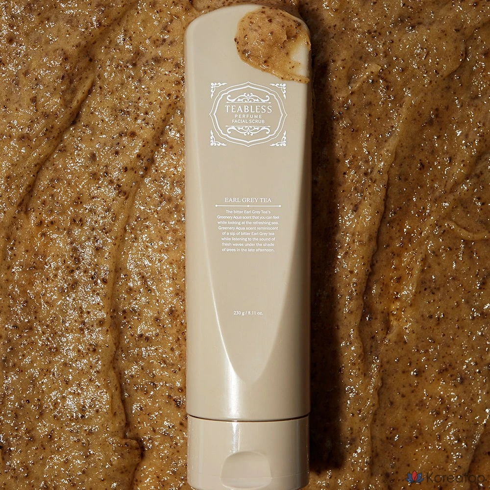 Скраб для лица Teabless Earl Grey Tea Jam Peeling Facial Scrub, 1 шт., 230 г