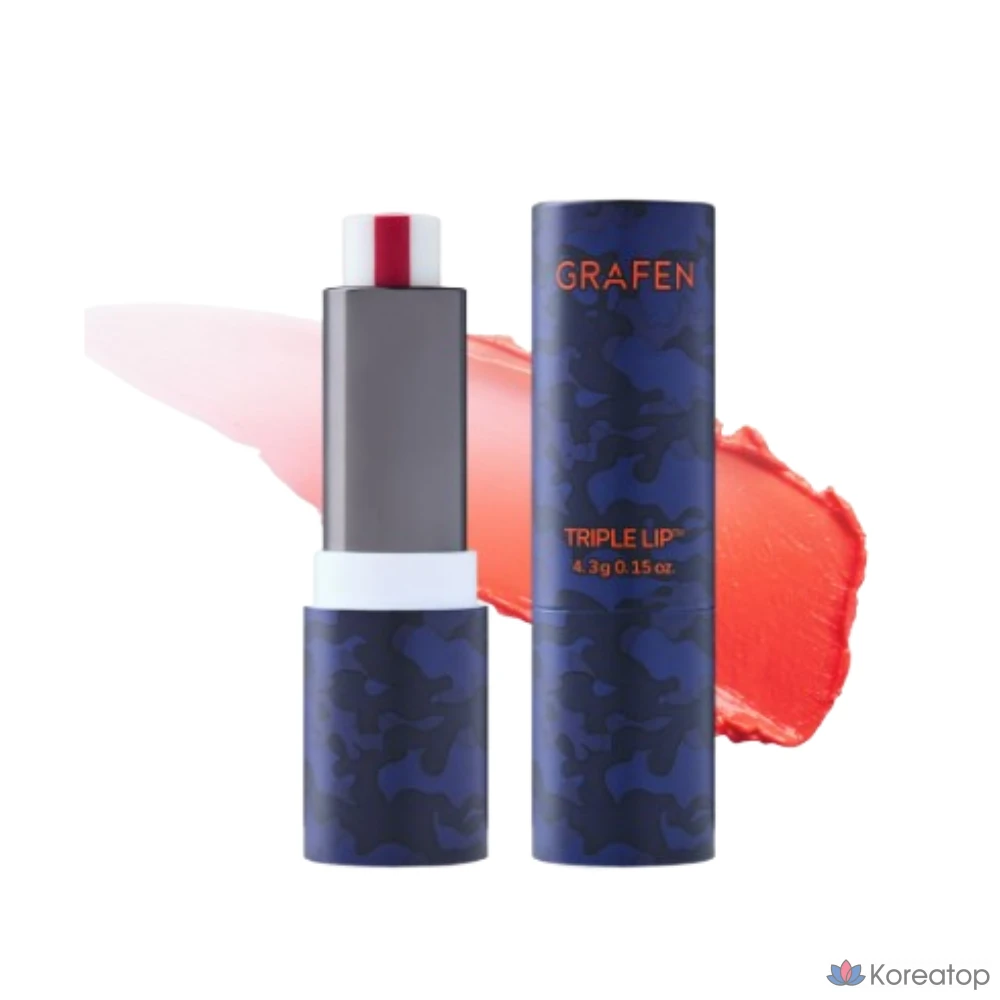 Мужской бальзам для губ GRAFEN Triple Handsome, 4,3 г, Handsome Lip, 1 шт.