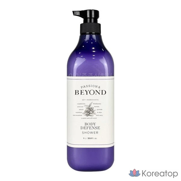 Гель для душа BEYOND Body Defense, 1 л, 1 шт.