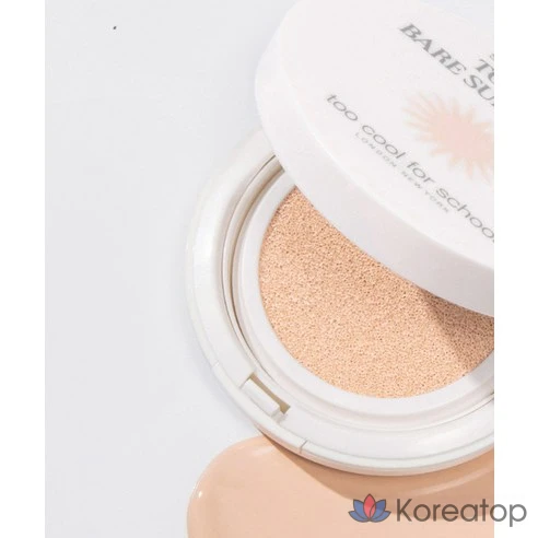 Солнцезащитный кушон Too Cool For School Tone Up Bare SPF50+ PA++++