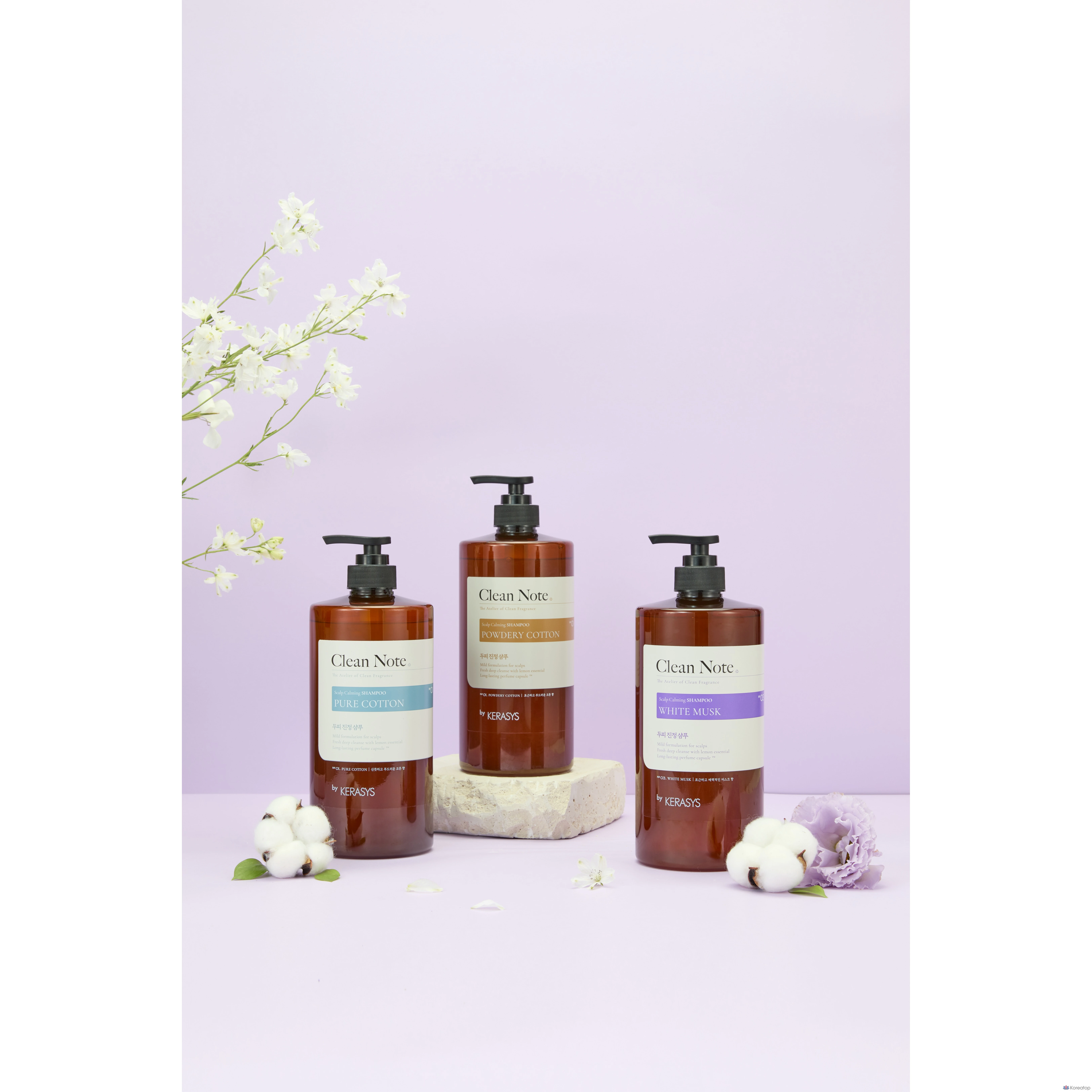 Шампунь KeraSys Clean Note White Musk, 1 л, 1 бутылка