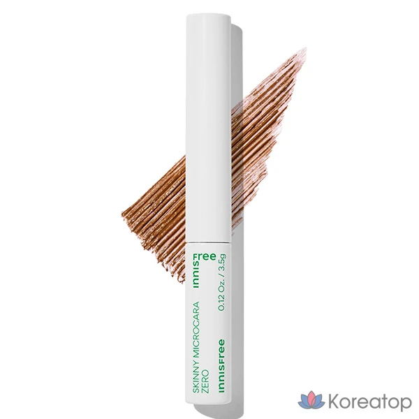 Тушь для ресниц Innisfree Skinny Meticulous Mascara Zero, 3,5 г, № 2, коричневый, 1 упаковка