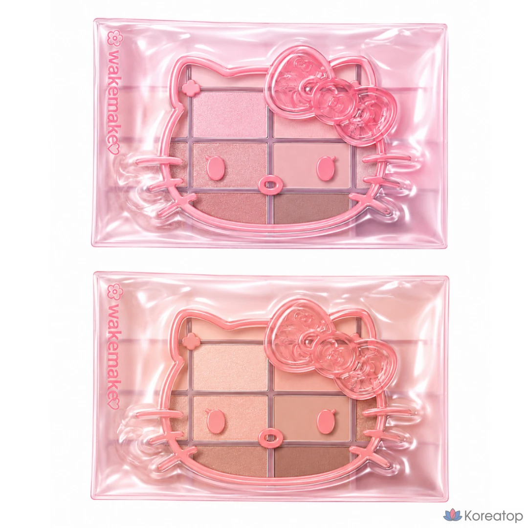 Палетка теней для век WAKEMAKE Soft Blurring Eye Palette, оттенок 31 Pink Like Blurring, 1 шт., фото 2