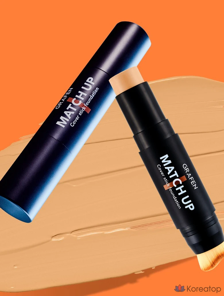 Стик-основа GRAFEN Match Up Cover Stick Foundation SPF50+ PA++++, оттенок 23 Sand, 1 шт.