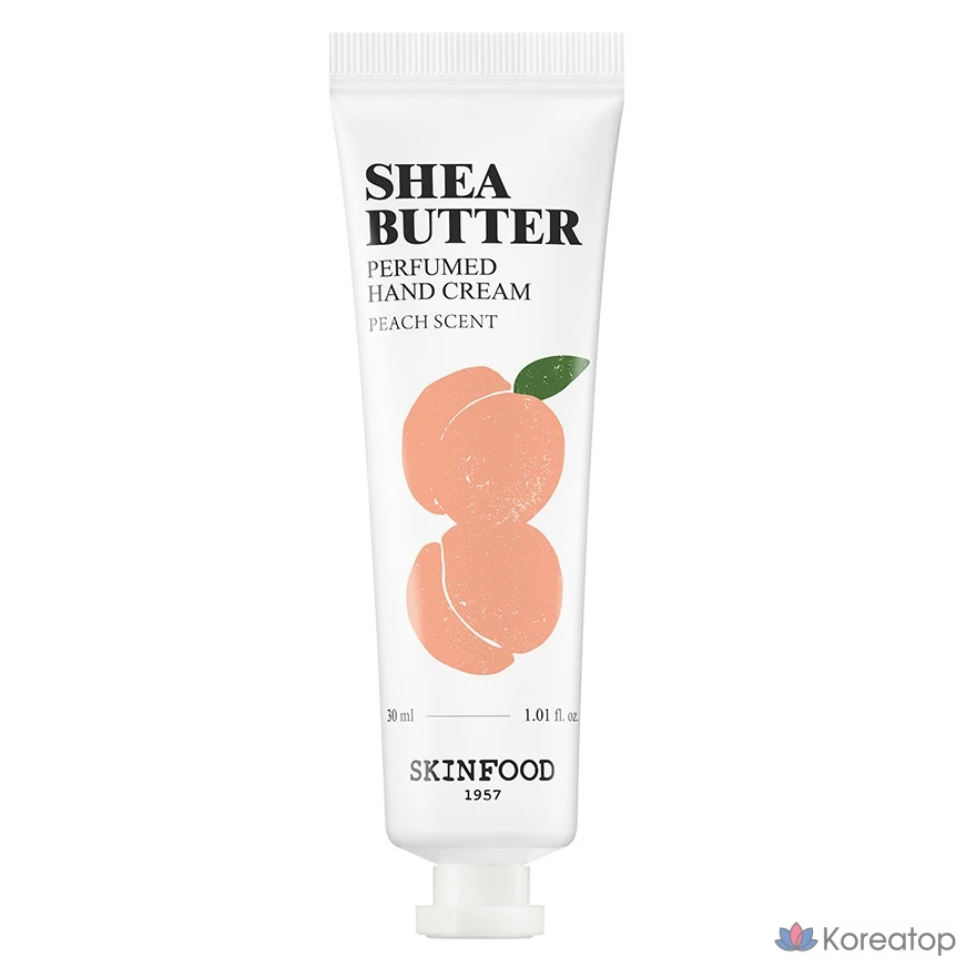 Парфюмированный крем для рук Skinfood с маслом ши и персиковым ароматом, 30 мл, 1 шт.