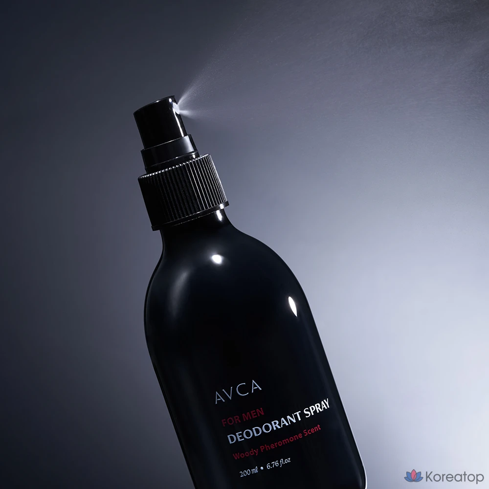Дезодорант-спрей AVCA для мужчин с ароматом древесных феромонов, 200 мл, 1 шт.