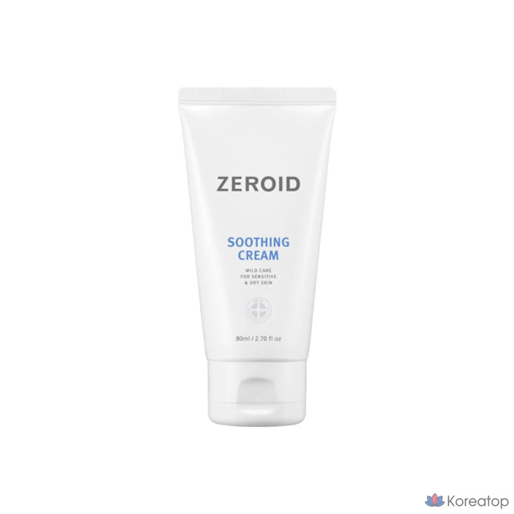 Успокаивающий крем Zeroid, 80 г, 80 мл, 1 шт.