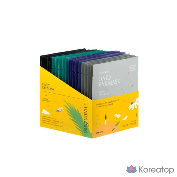 Набор из 20 масок для глаз Steambase Daily Eye Mask, 1 шт.