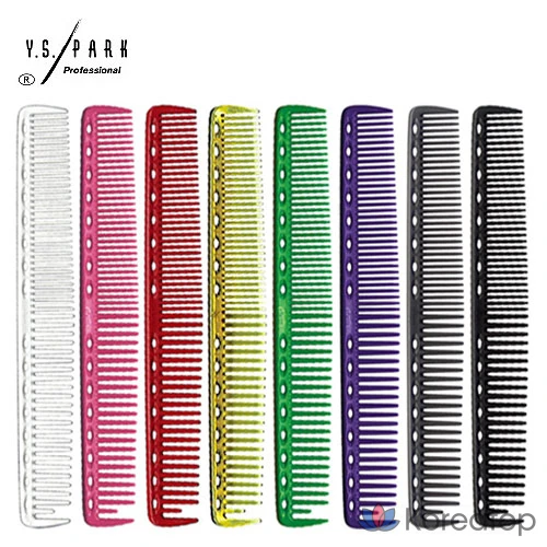 Расческа Y.S. Park YS-337 Cut Comb, черный, 19 см, 1 шт.